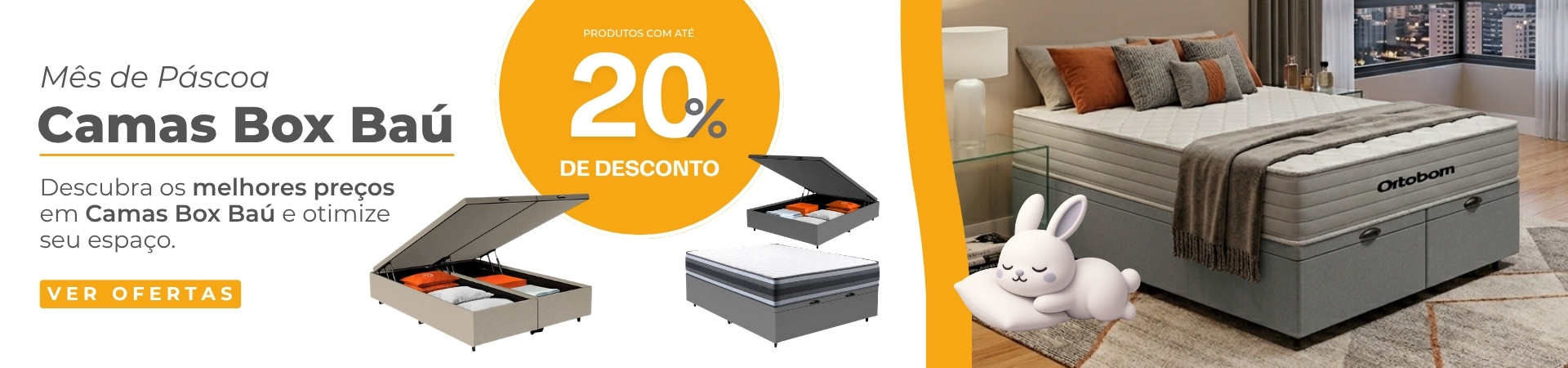 [ Abril ] Cama Box Baú